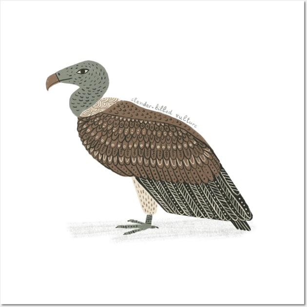 Slender-billed Vulture Wall Art by yuliia_bahniuk